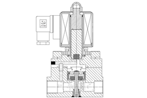 高压电磁阀结构原理图